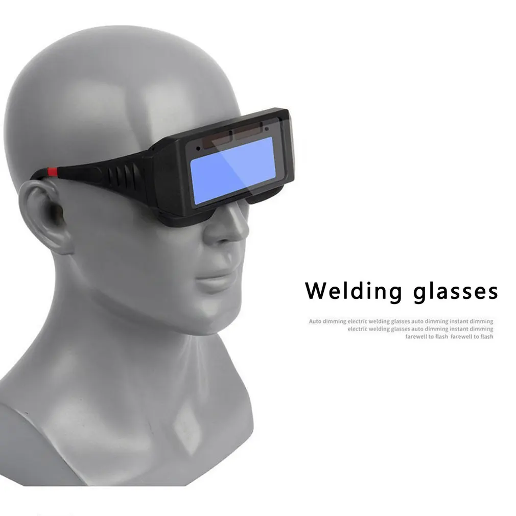 Automatic Darkening Welding Glasses Face Shield Protective Eyepiece Welder Welding Two Welding Welding Argon Arc Welding Adult