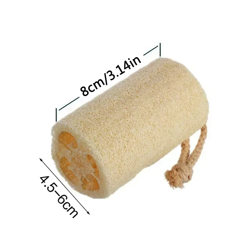 3 Pieces Multi Natural Loofah Washing Brushes Luffa Loofa Bath Body Shower Sponge Kitchen Cleaing Scrubber Bathroom Accessories