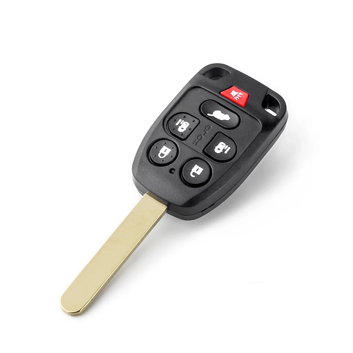 Okey-carcasa de repuesto para llave de coche, carcasa para mando a distancia de 6 botones, accesorios para coche, para Honda Odyssey 2011, 2012,