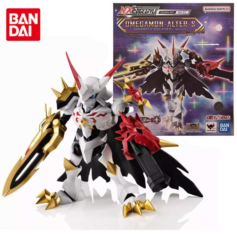 

Bandai Original NXEDGE STYLE Digimon Adventure Omegamon AS Alter-s Anime Action Figure Toys for Boys Girls Kids Children Gifts