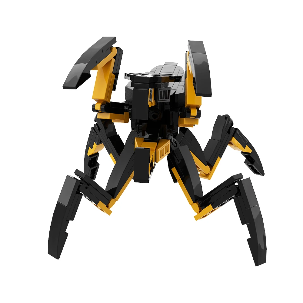 Gobricks MOC Starship Troopers The Only Good Bug Is A Dead Bug Terror Building Block Educational Toys For Kid Birthday Gift