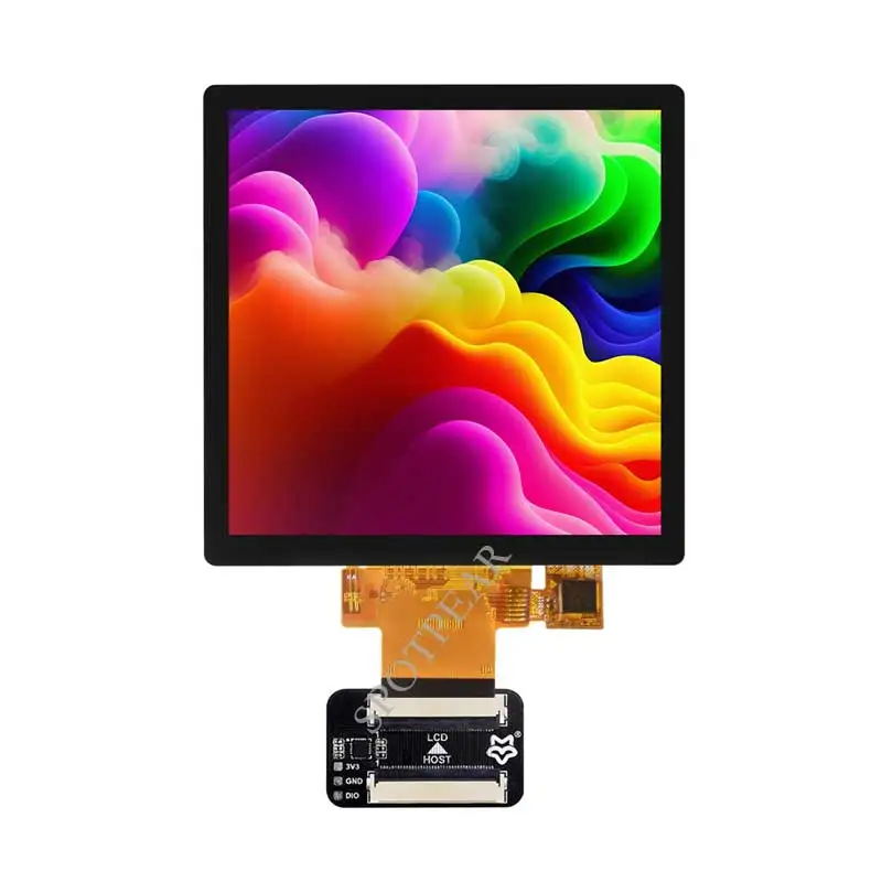 Imagem -04 - Luckfox-pico Ultra Rgb Tela de Toque Capacitiva 480x480 Lcd para Luckfox Pico Ultra