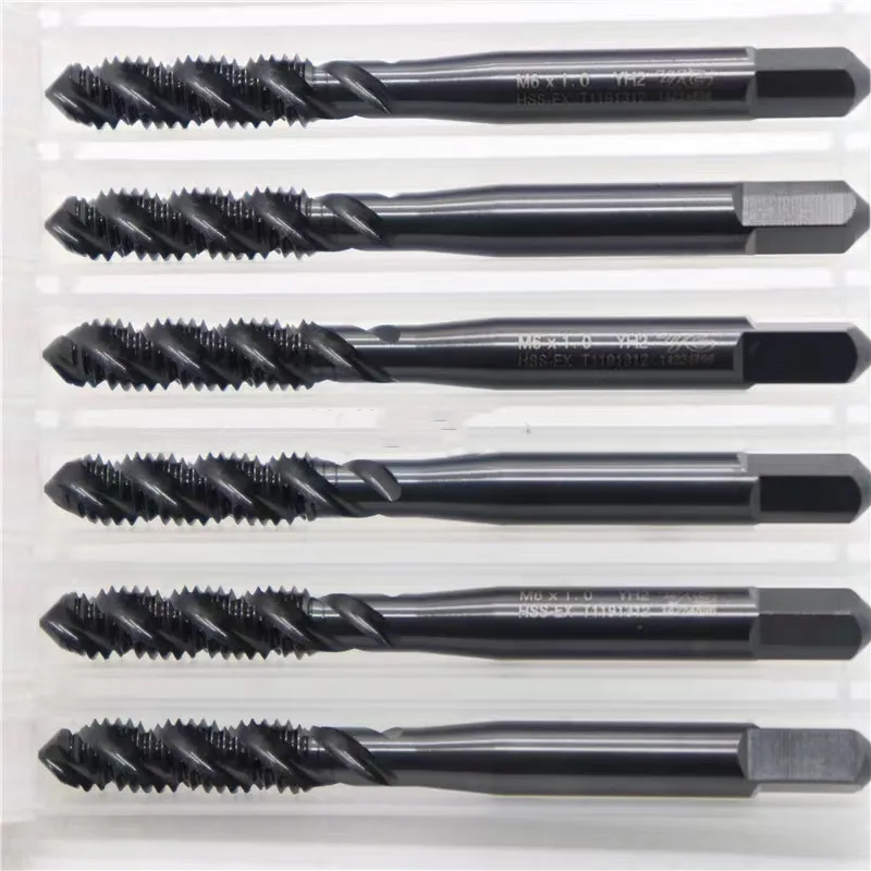 M2 M2.5 M3 M3.5 M4 M5 M6 M8 M10 M12 M14 M16 M18 M20 Corea YG-1 T1191 HSS-EX Macho en espiral 100% Procesamiento: Acero inoxidable