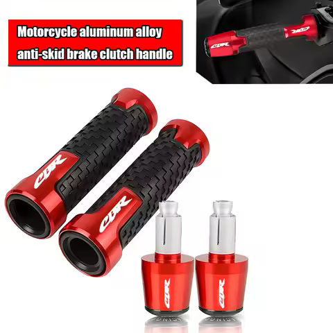 Motorcycle Handlebar Grip Rubber Anti-slip Handle Bar Grips For CBR650F CBR250R CBR600RR CBR1000RR CBR 650 250 600 1000