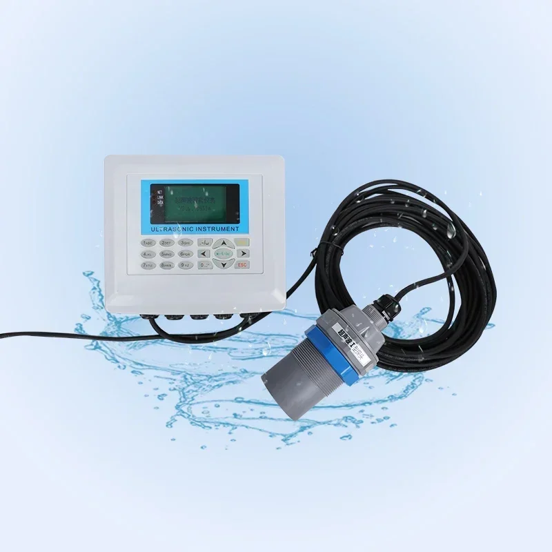 Parshall Flume Open Channel Flow Meter Ultrasonic River Flowmeter