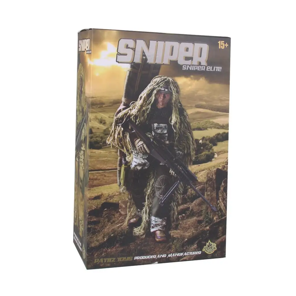 نموذج جندي القوات الخاصة لجيش الصحراء بمقياس 1/6 مقاس 12 بوصة #1