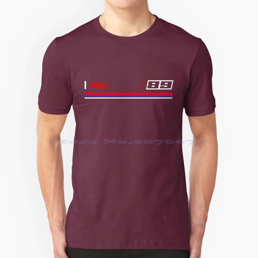 Jorge Martin 89-2022 T Shirt 100% Cotton Tee Moto Racing Grand Prix Moto Bike Gp Jorge Martin 89 The Martinator Jorge 89 Pramac