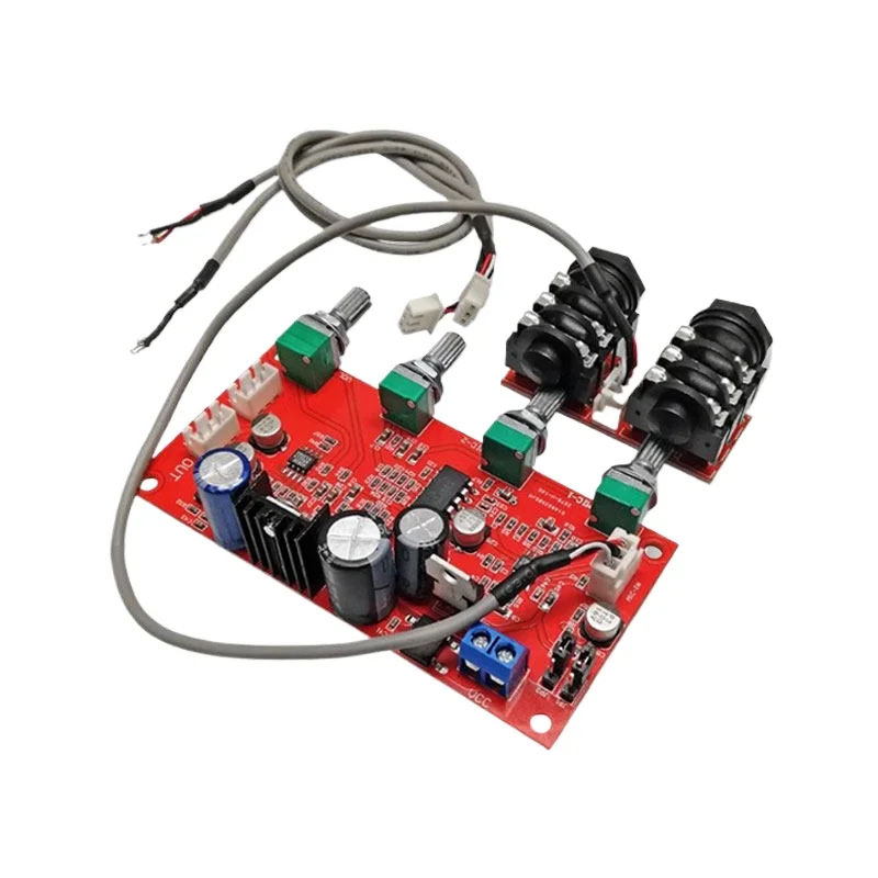 PT2399 reverb board karaoke board M65831 microphone board with AD828 preamplifier effect super NE5532