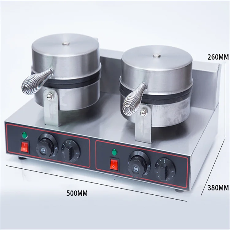 High Quality  Electric Snack Food Commercial Waffle Making Machine