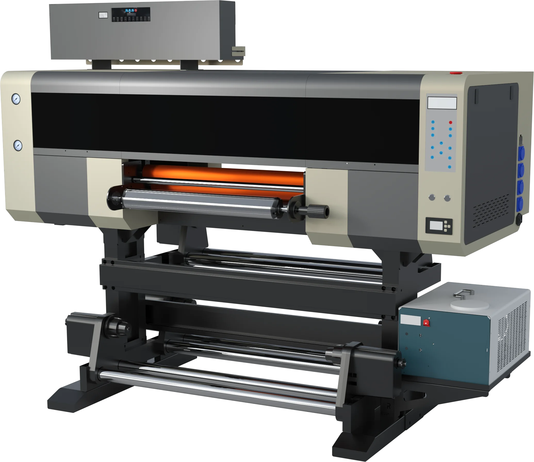 

High-Speed I3200 UV Hybrid Carpet Printer 4-Head Large Format Digital UV Roll Printing Machine Gold Foil Stamping UVdtf Printer