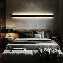 Bedroom wall lamp simple modern living room background wall lamp led minimalist long entry porch aisle corridor lamps