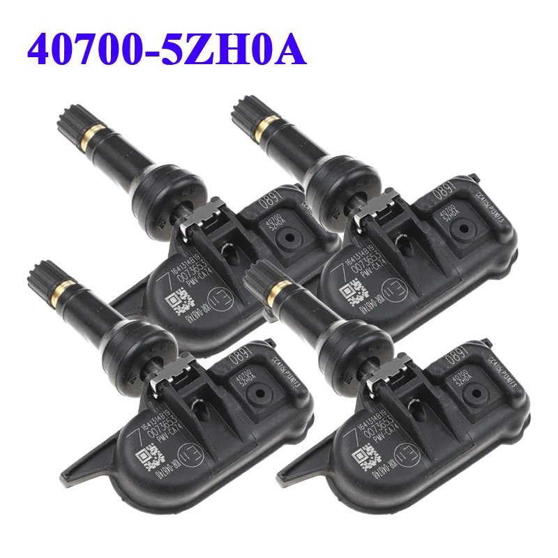 

4 шт. датчиков давления в шинах TPMS 433 МГц 40700-5ZH0A 407005ZH0A PMV-CA74 для Nissan Navara, Infiniti Q30, QX50, QX70, автозапчасти