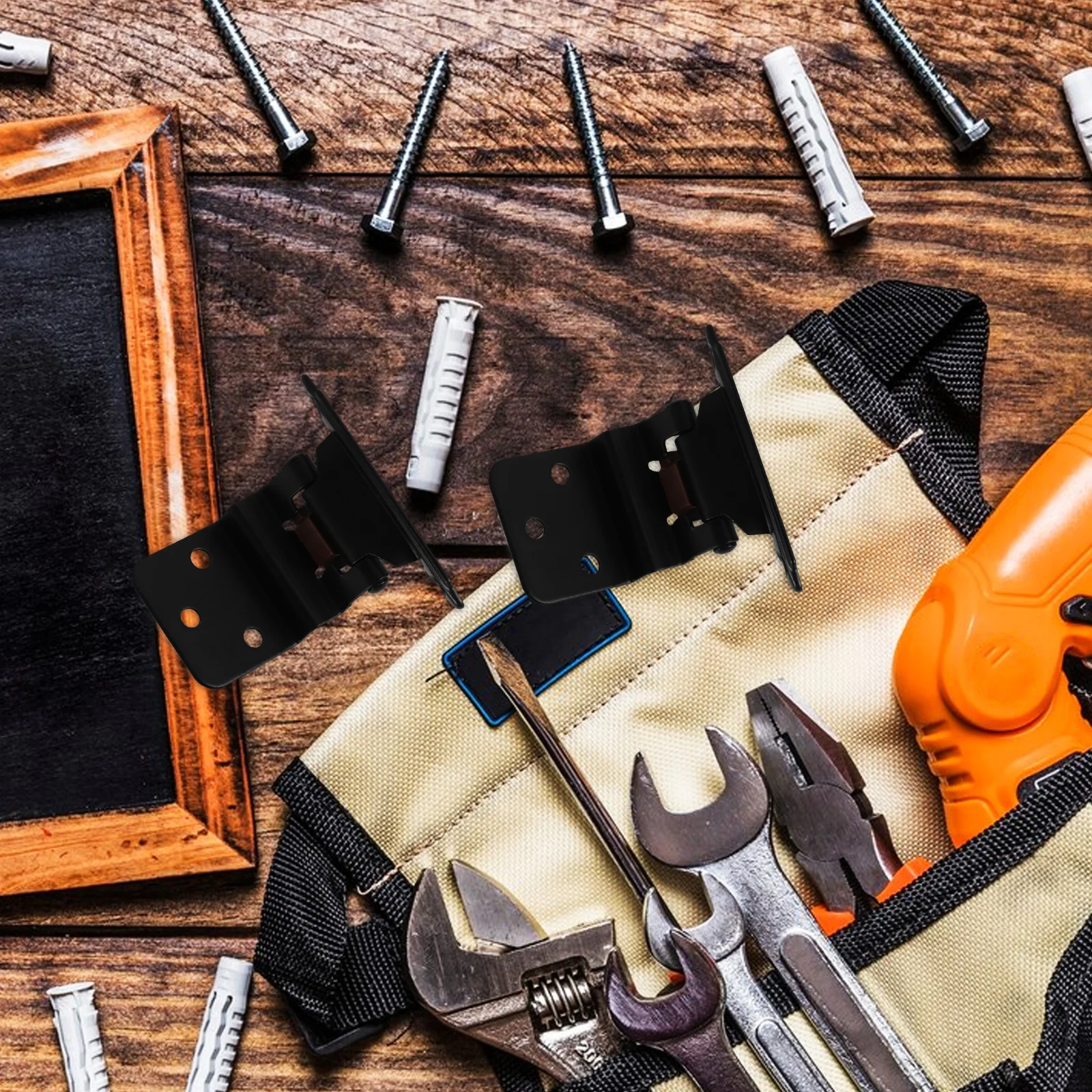 

2pcs Self Closing Cabinet Hinges Heavy Duty Metal Hinge For Kitchen Furniture Door Hardware Soft Close Small Hinges Durable