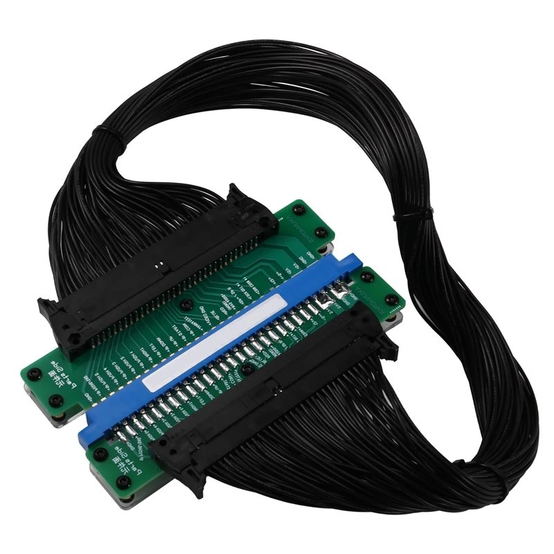 A42T-JAMMA Extension Cable(Cbox For Arcade Frame, For Arcade Board, Supergun Compatible) Straight-Through Design