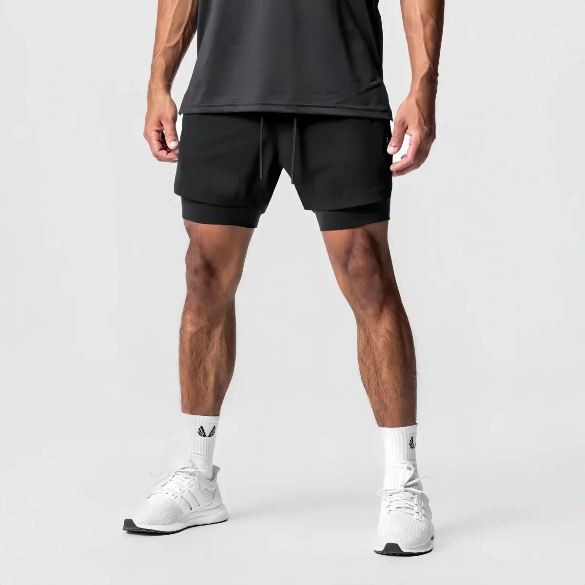 Calções masculinos pikachu movimento de vedação dupla tesouro pode sonhar impressão dos desenhos animados mostrar fino lazer praia shorts no verão