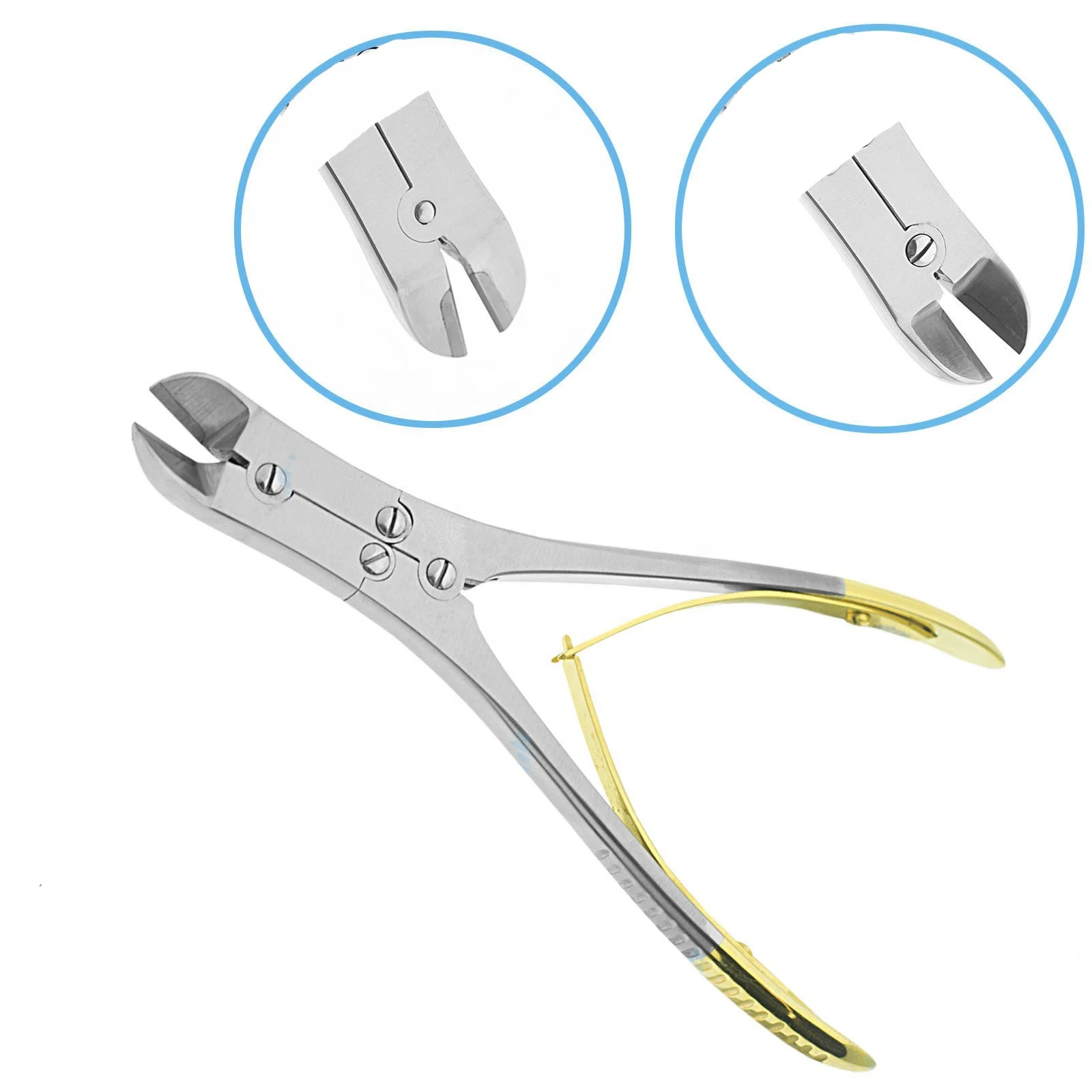 

1Pcs Medical Orthopedics double Joint Bone Scissors 180mm Bone Cutter Scissors Orthopedics Surgery Instruments