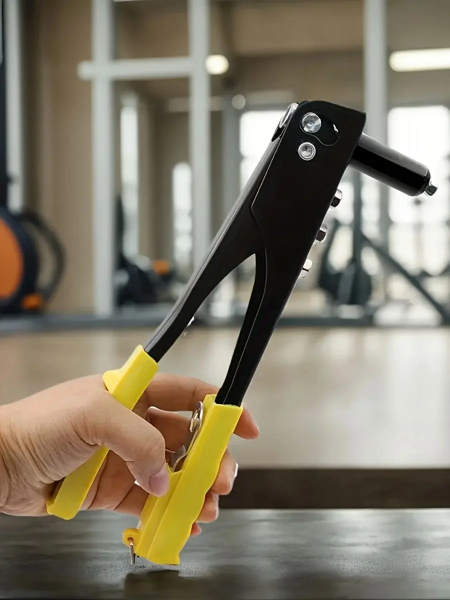 Ensemble de rivets robustes, pistolet à rivets Pop avec 120 clous, Kit d'assortiment de Rivets aveugles, outils manuels, outil d'écrou à rivets pour projets de bricolage