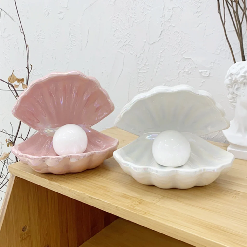 D5 LED Night Light Shell Lamp Bedside Decorative Nightlights for Home Nursery Shell Tabletop Lamps Sleeping Lights Living Room