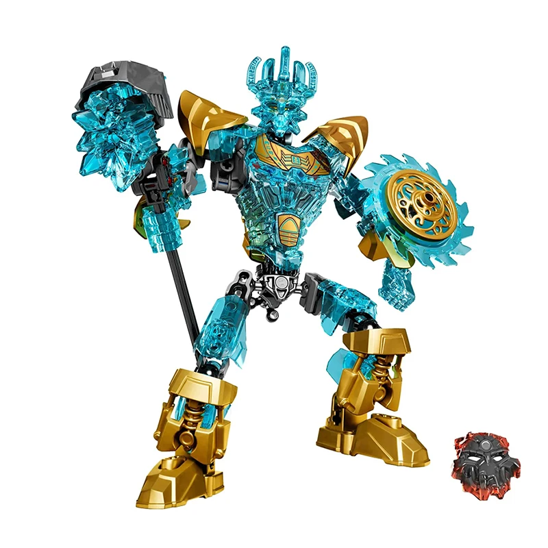 2025 Bionicle Mask Maker Building Blocks Ekimu Umarak Tahu Building Blocks Monster Combined Warriors Bricks Toys For Boys Gifts