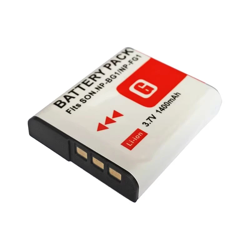 3,7 V 1400 mAh NP-BG1 batterij, voor Sony DSC-H9/B DSC-H10 DSC-H50 DSC-H70