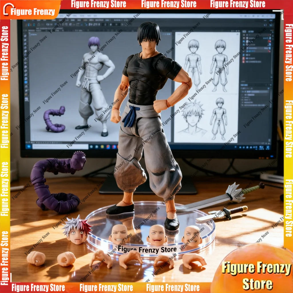 

In Stock 100% Original Bandai S.H.Figuarts Shf Toji Fushiguro Jujutsu Kaisen Anime Action Collection Figures Model Toys