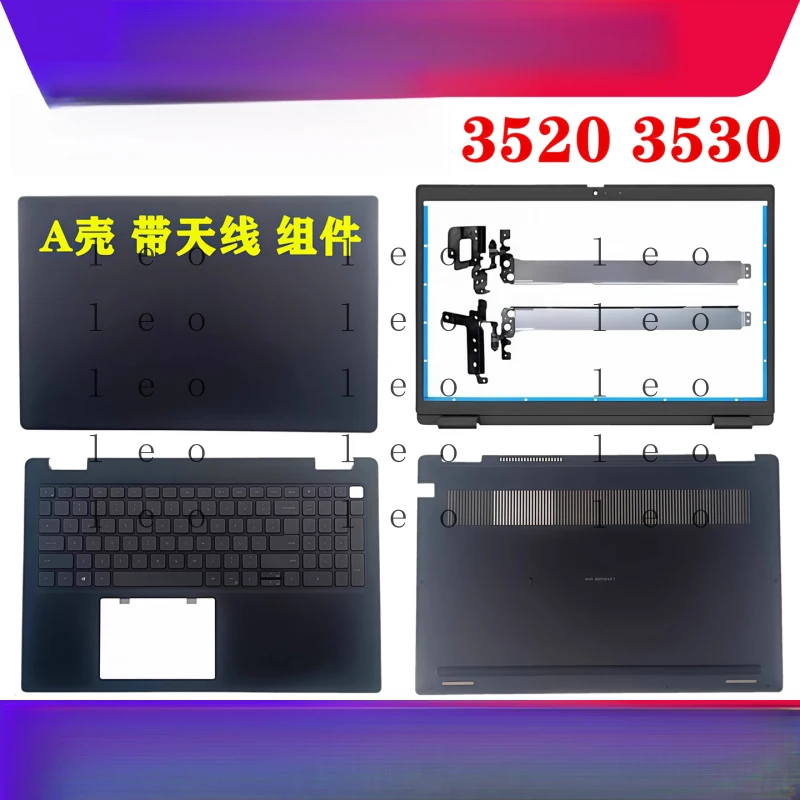 Para Dell Latitude 3520 3530 Carcasa A, Carcasa B, Carcasa C, Carcasa D, Teclado retroiluminado 04Y37V 017XCF 0DYG7C 0WXN5F 0WKWCC 0X5CF4 0DJP76 0WMNWX