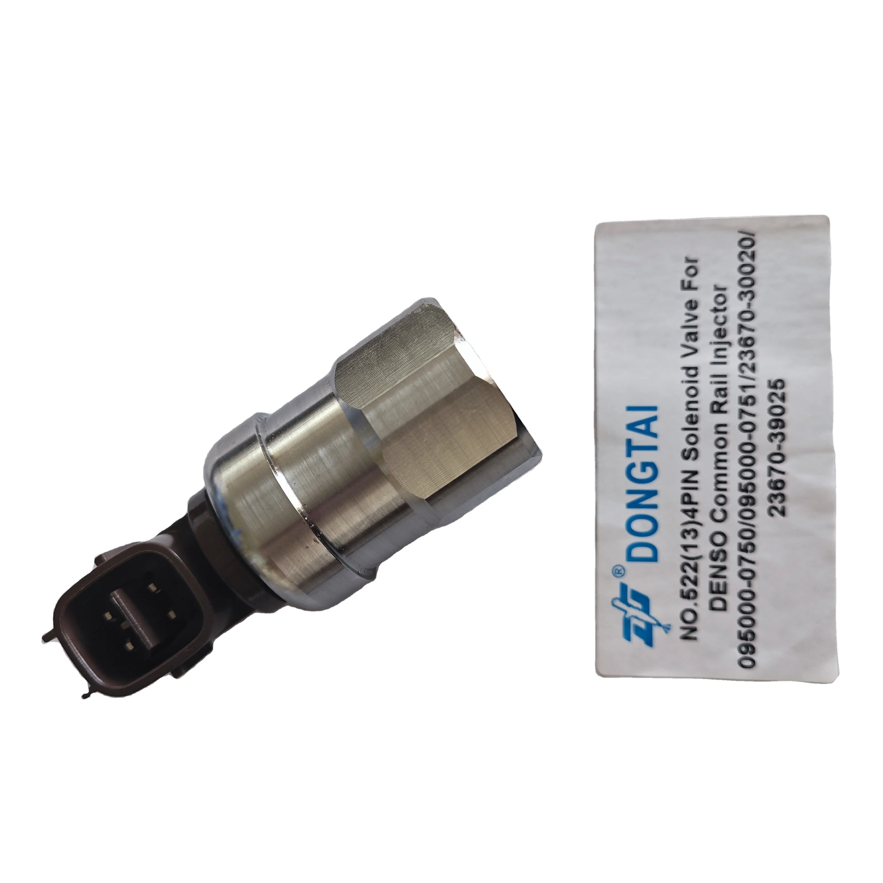 

No.522(13) 4Pin Solenoid Valve for Common Rail Injector 095000-0750/095000-0751 23670-30020/ 23670-39025 Made in China
