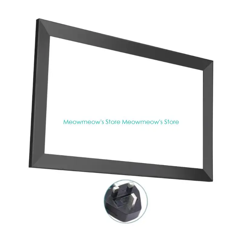 W91A 15.6inch Interactives Photo Frame Mobile App Integration Daily Agendas Viewer Black