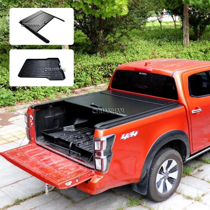 

Factory Hard F150 Tonneau Covers For Navara NP300 D40 Ford Maverick Raptor F150 Pickup Truck Roller Lid Locking Ranger
