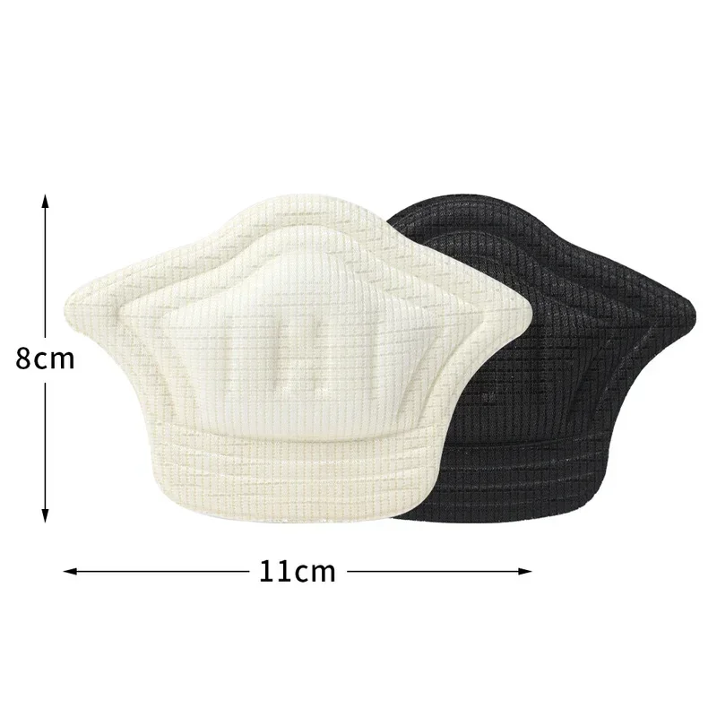 1 paio di solette Patch tallone Pad per scarpe sportive misura regolabile antiusura piedi Pad cuscino inserto soletta tallone proteggere adesivo posteriore