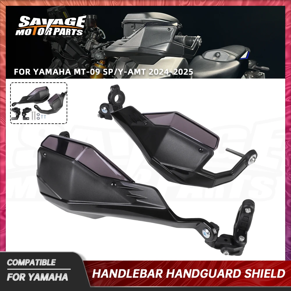 

MT09 Handlebar Handguard Bar Ends Slider For Yamaha MT-09 MT 09 SP/Y-AMT 2024-2025 Motorcycle Hand Guard Shield Lever Protector