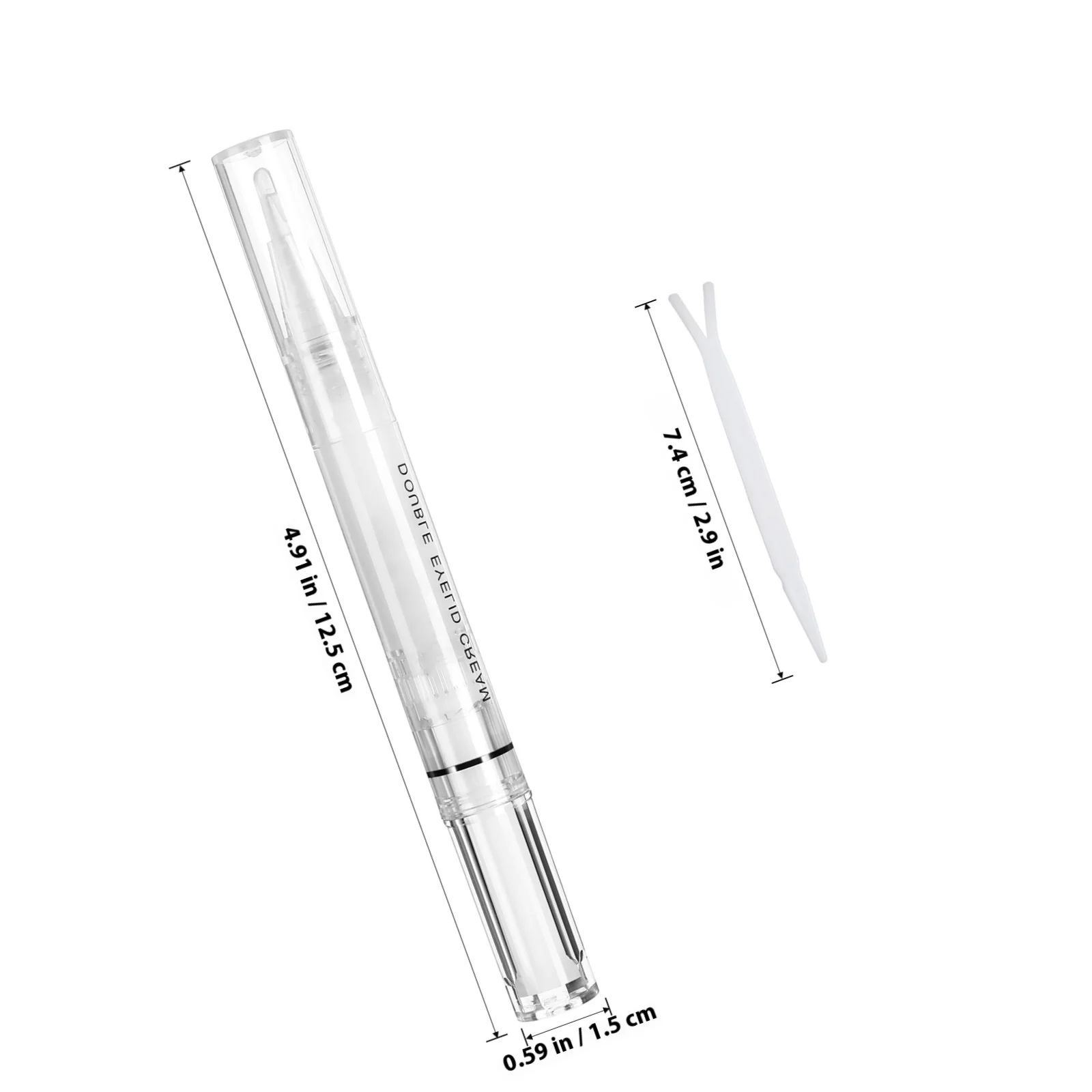 4-set dubbele ooglidvormende crème Onzichtbare waterdichte langdurige lijm voor grote ogen Make-up Pen Ooglidgereedschap Accessoires