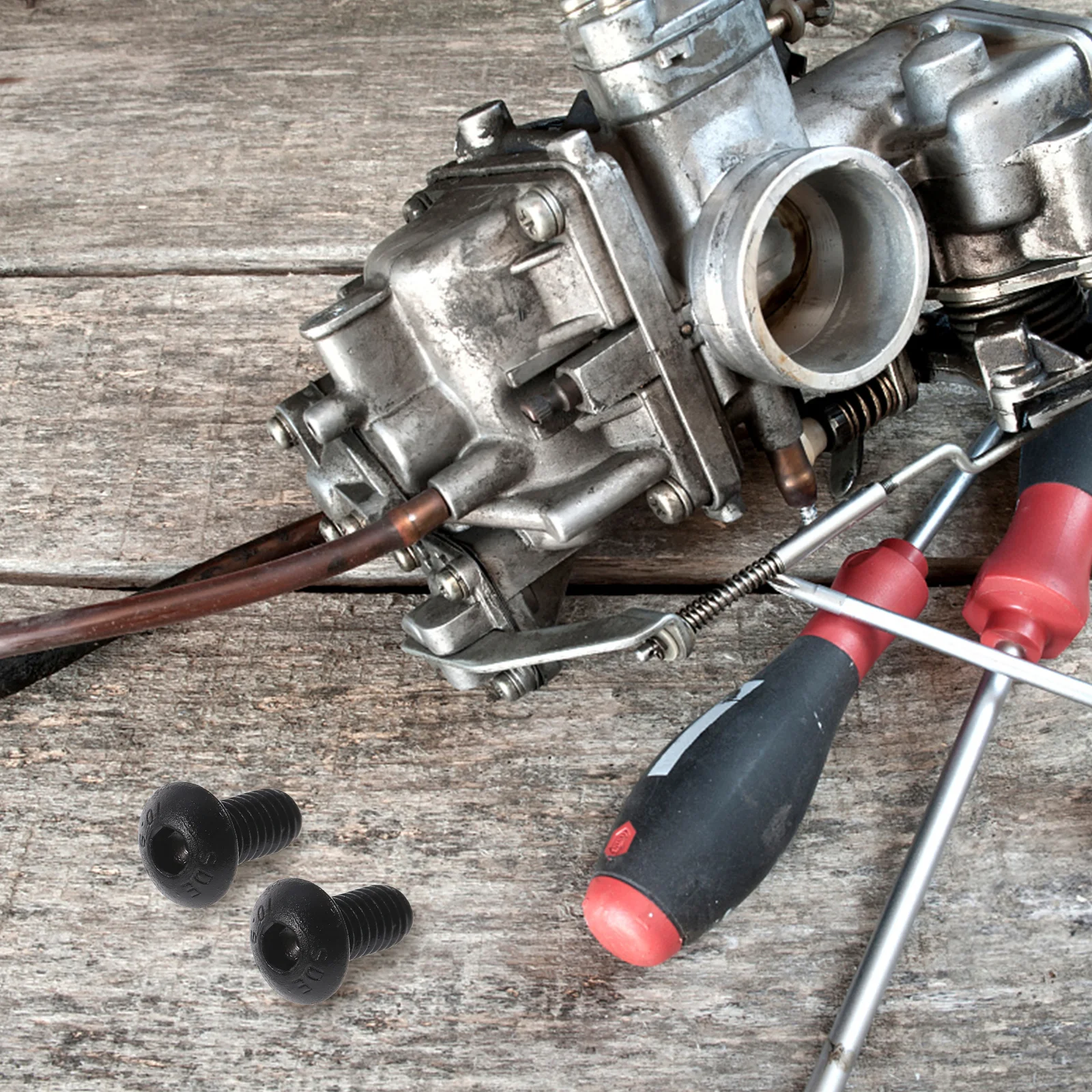 

200pcs High Strength Cup Screws Carbon Steel Button Head Socket Bolt For Mechanical Installation Outdoor Use Fasteners