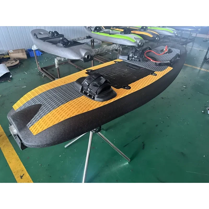 Artpower 15KW 5356.8WH Black/Orange Electric Jet Powered Surfboard Eco-Friendly EPP Material Ocean Water Sports Equipment