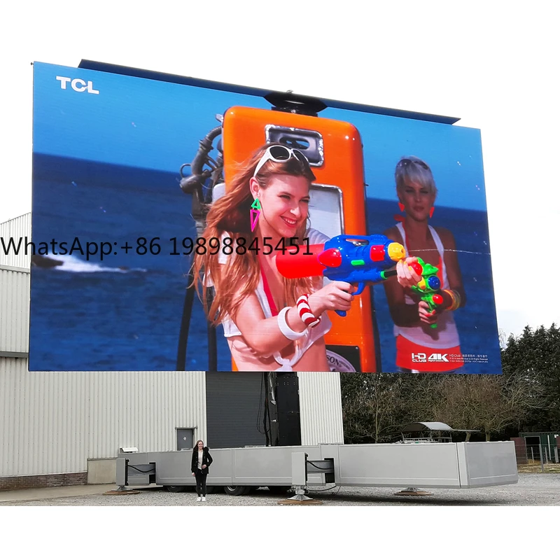 

P3 Full Color 576x576mm Outdoor HD 4k Stage Backdrop LED Screen Video Wall LED Screen Double Sided Led Display