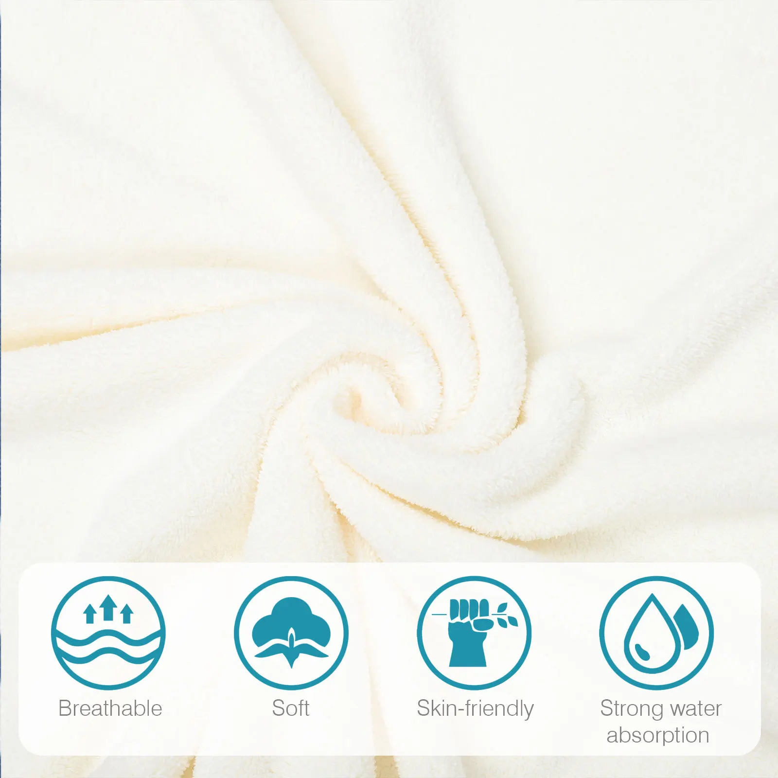 

1pc Coral Fleece Bath Towel Kids Bathrobe Soft Absorbent Cartoon Design Quick Dry Shower Gift For Children