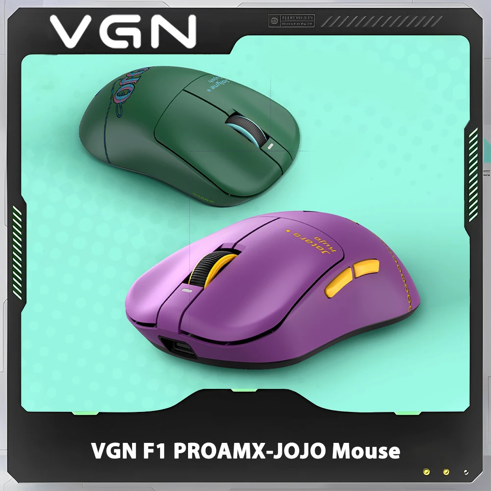 VGN Dragonfly F1-JOJO Wireless Mouse PAW3395 Sensor Nordic 52840 Chip FPS Gaming Mouse Customized Pc Gaming Accessories Gifts