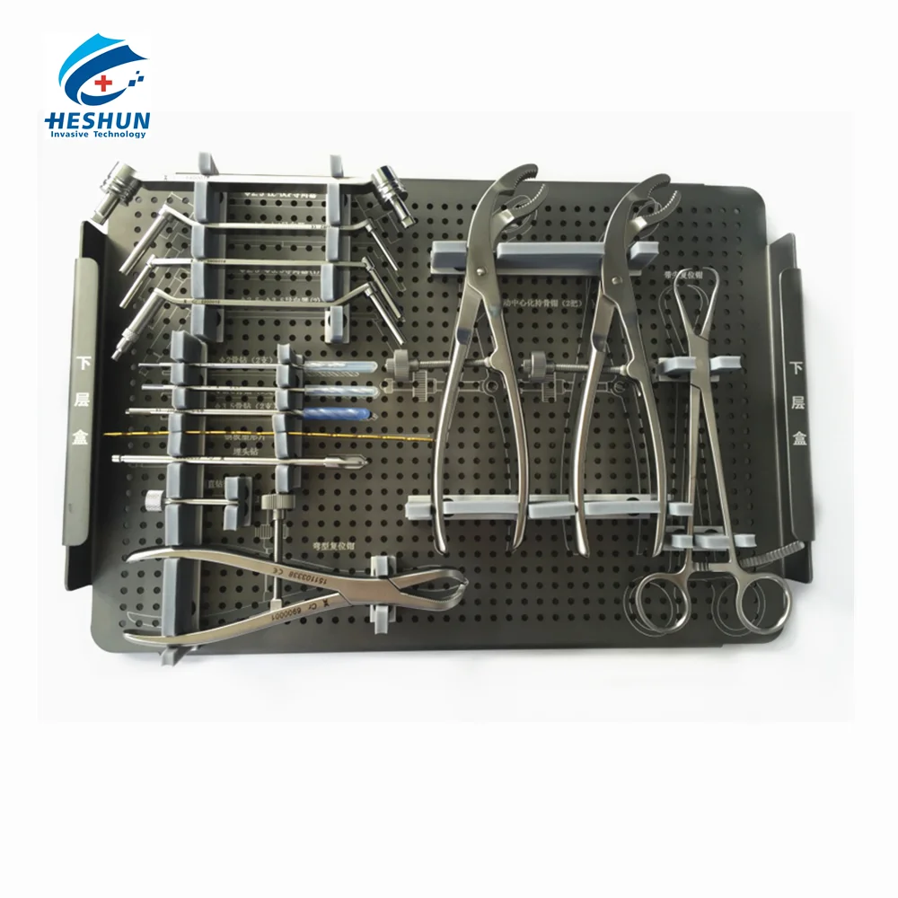 CE approved professional bone fracture locking plate orthopedic surgery instrument