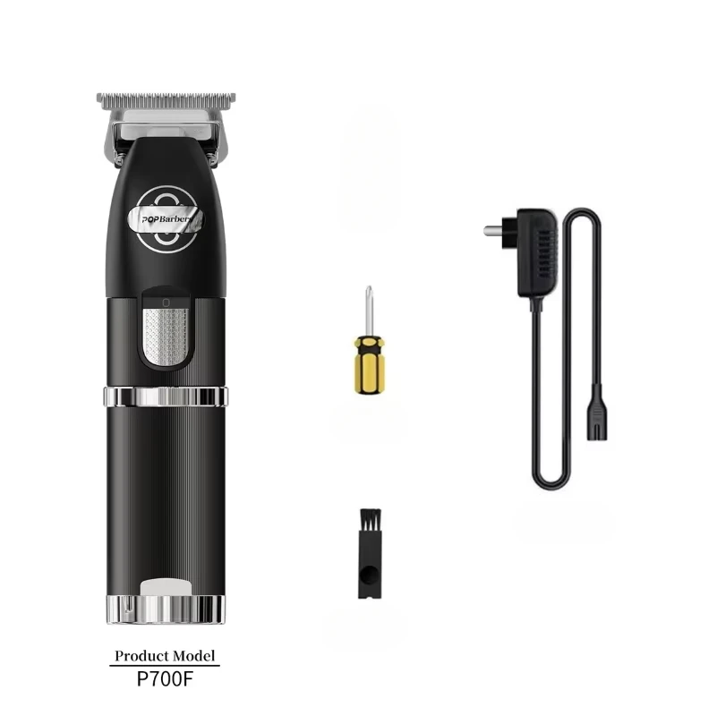 Pop Barbers P700 Hair Clipper for men,all metal body,Professional Barber Trimmer,Barber haircutter