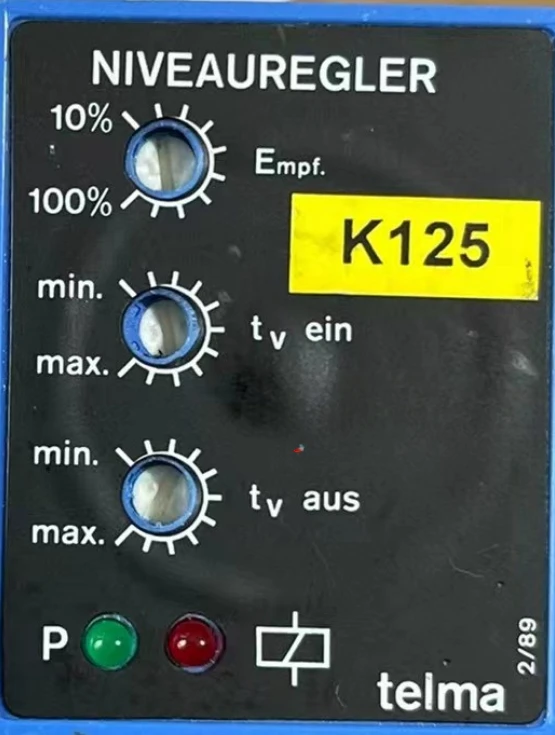 For Telma NL1750E NL1751E A11175010 Water Level Relay K125 1 Piece