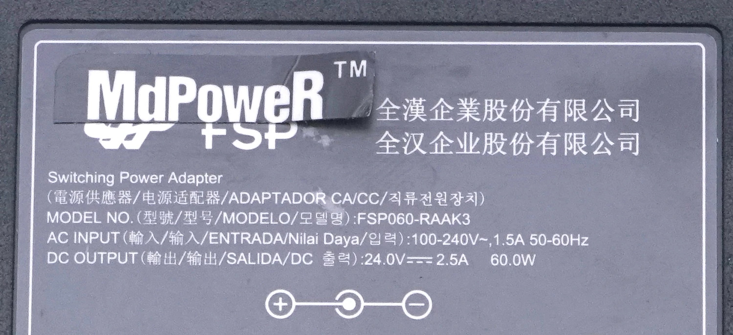 FSP Schakelvermogen AC Adapter 24V 2.5A 60W 5.5*2.5mm Printer Oplader Voeding FSP060-DBAB2 FSP060-DAAN2