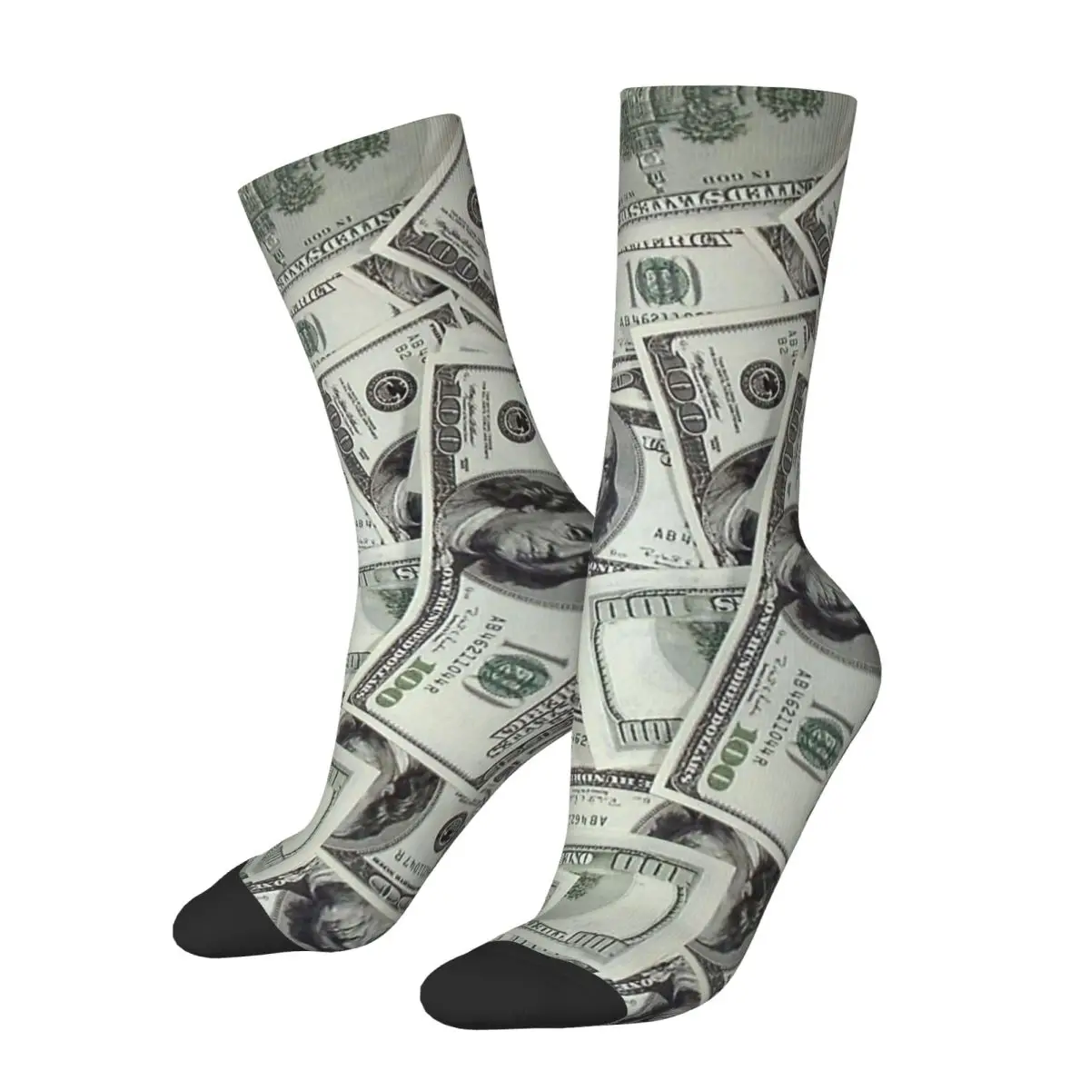 

Money Bitcoin Virtual Encrypted Digital Currency Socks Hiking 3D Print Boy Girls Mid-calf Sock