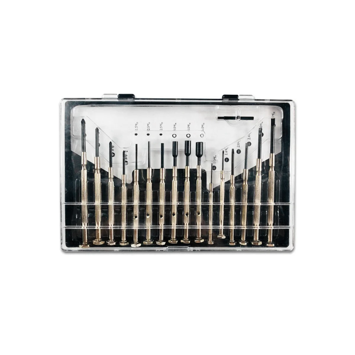 ABNC-16Pcs Glasses Screwdriver Set Watch Screwdriver Multi-Purpose Precision Small Screwdriver Watch Maintenance Tools.