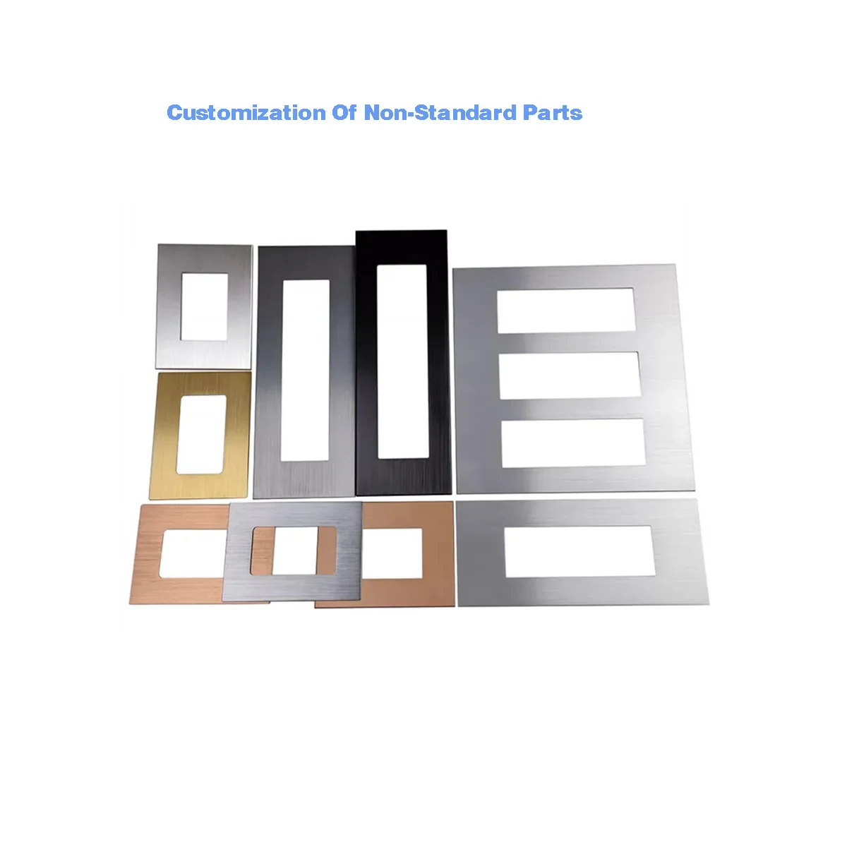 Aluminum Plate/Black Aluminum Alloy Anodized Aluminum Sheet/Customization Of Non-Standard Parts，THK 0.5mm-3mm