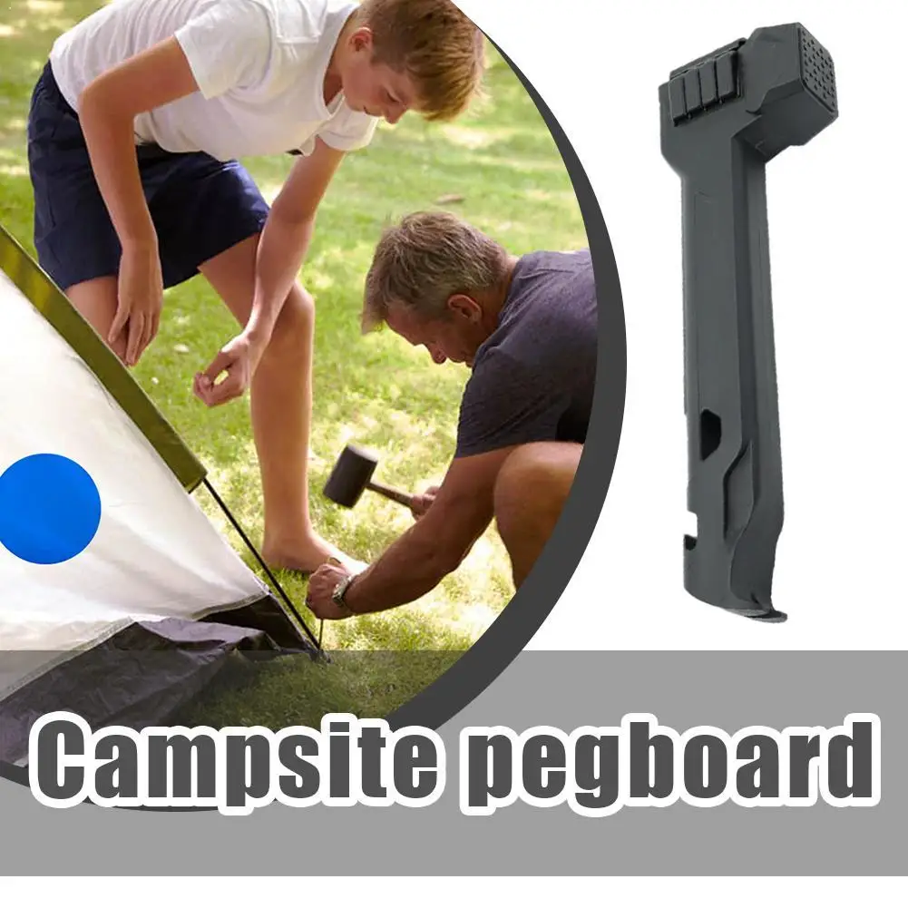 

Multifunctional Camping Hammer Portable Tent Peg Puller Stake Hammer With Enlarged Head For Outdoor Hiking Survival Shelter Gear
