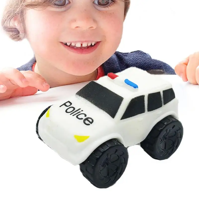 Kids Mochi Car Toys Cute Stretchable Car TPR Inertial Wheeled Sand Sliding Car Mochi Car Party Favors Stress Reliever Toys Cars