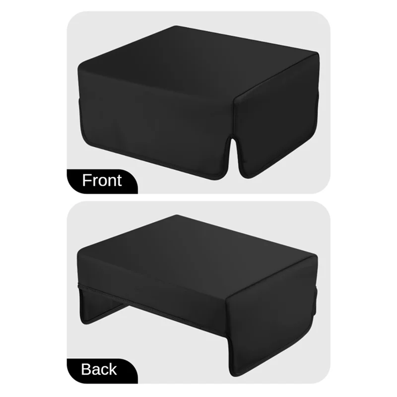 ABGI-2X Turntables Dust Cover Audio Video Turntables Protective Case Record Player Dust Case