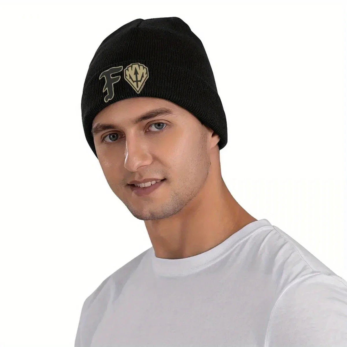 Mich Team Forward Observations Group Fog Knitted Caps For Women Men Beanies Winter Hat Acrylic Crochet Cap