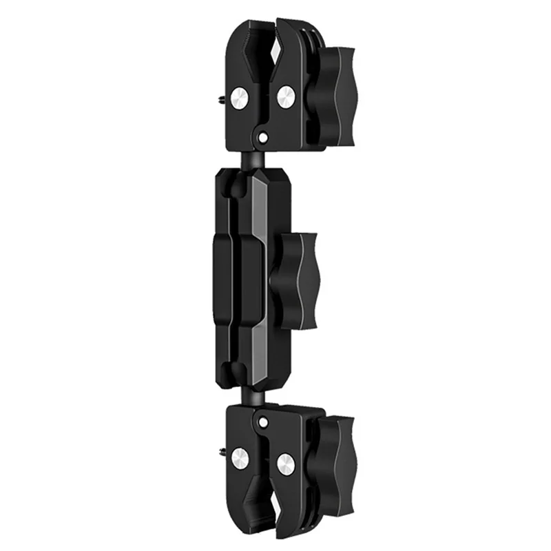 ABZZ-كاميرا المشبك جبل سوبر المشبك محول مزدوج رئيس حامل متعدد الوظائف للدراجات النارية دراجة كاميرا يتصاعد