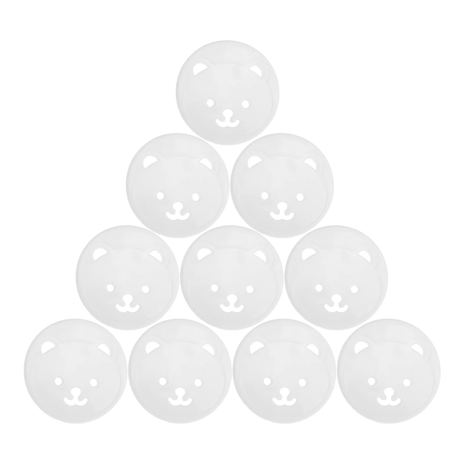 

30pcs Socket Protection Cover Round Head Thickened Child Safety Covers White Electric Shock Proof Wall Plug Protective Storage